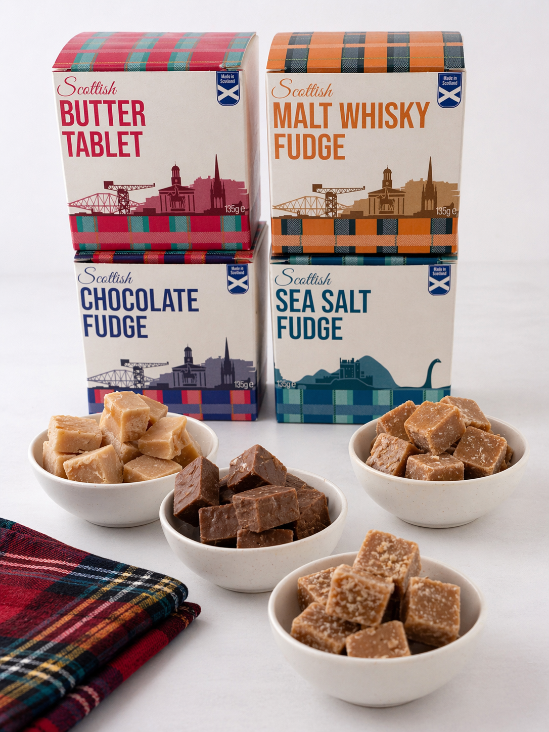 Scottish Skyline - Chocolate Fudge 135g