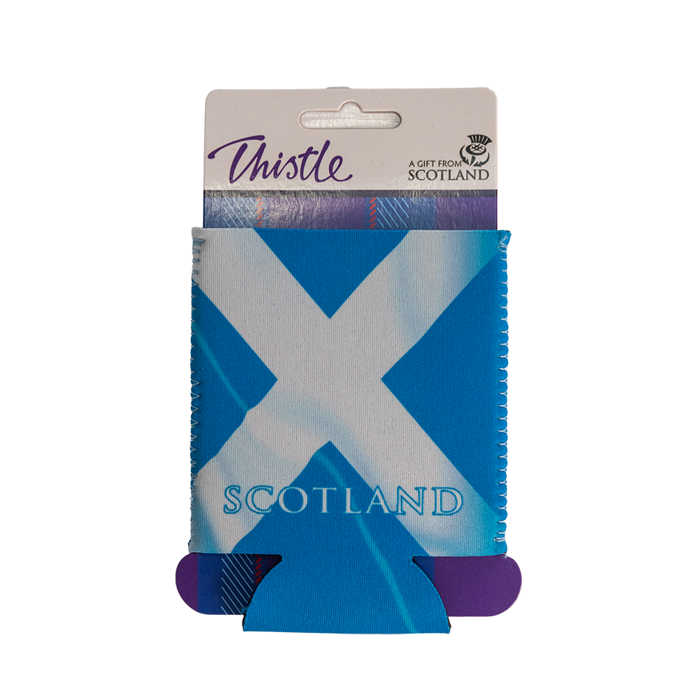 Saltire Can Cooler