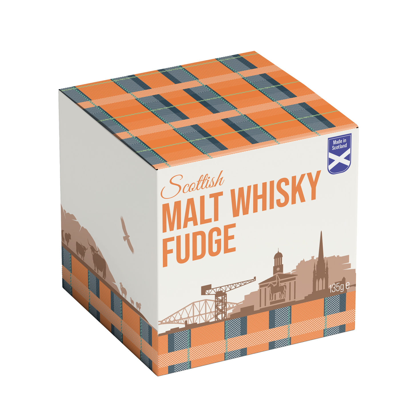 Scottish Skyline - Malt Whisky Fudge 135g