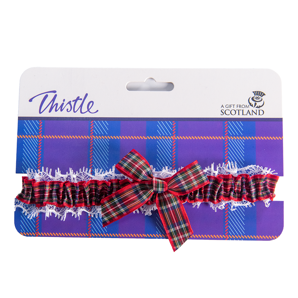Royal Stewart Tartan Ladies Garter