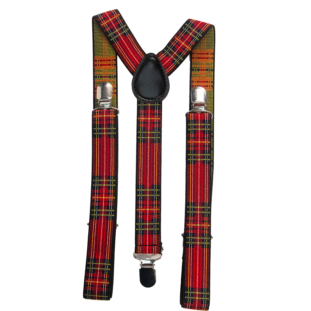 Royal Stewart Tartan Braces