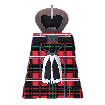 Kilt Bottle Opener Magnet