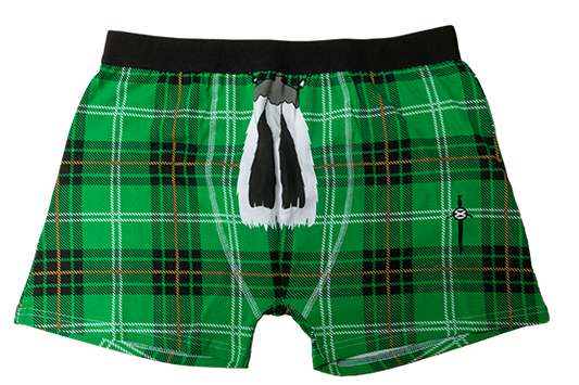InstaKilt Boxer Shorts Green