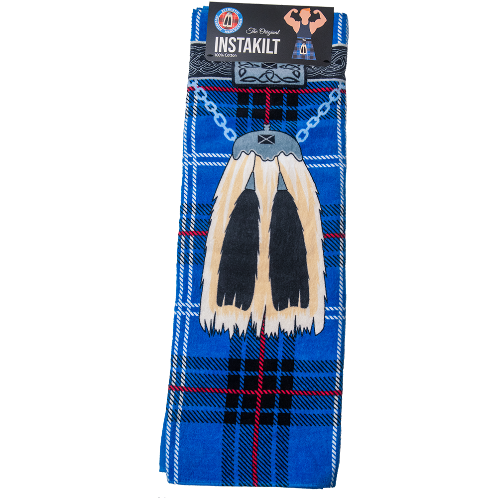 Blue Kilt Towel 30" x 60" - 100% cotton
