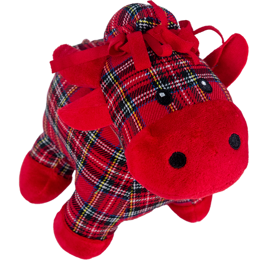 Tartan Coo - 18cm