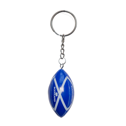 Soft Rugby Ball Keyring