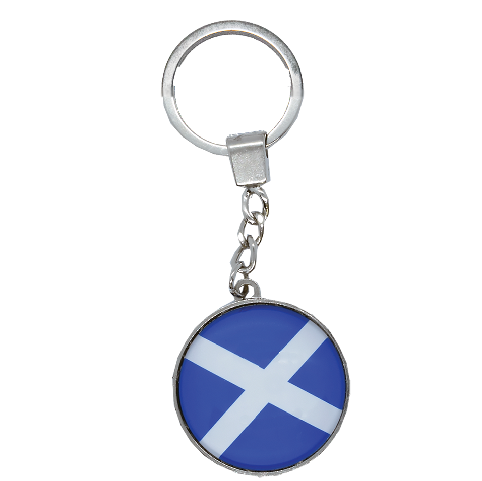 Saltire Keyring
