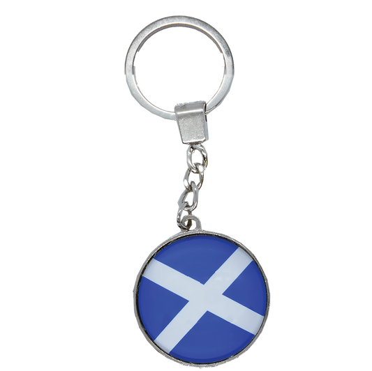 Saltire Keyring