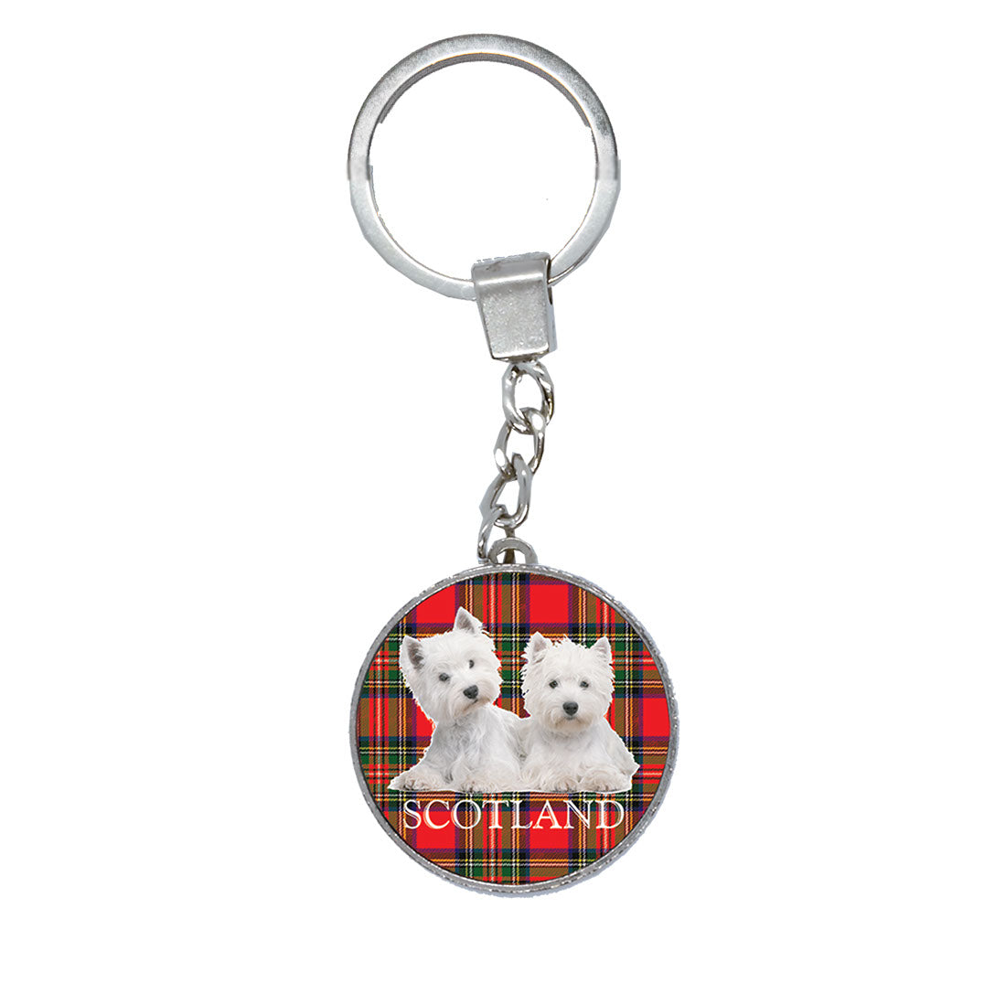 Westie Keyring
