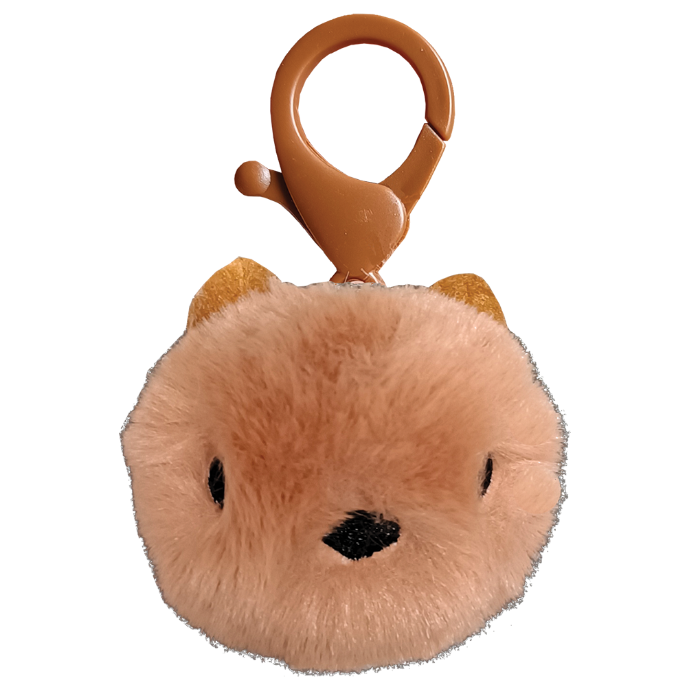 Hairy Haggis Keyring - Brown