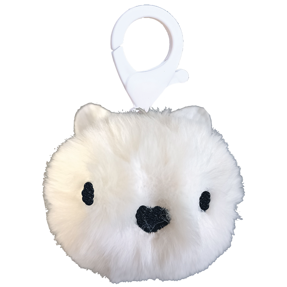 Hairy Haggis Keyring - Cream