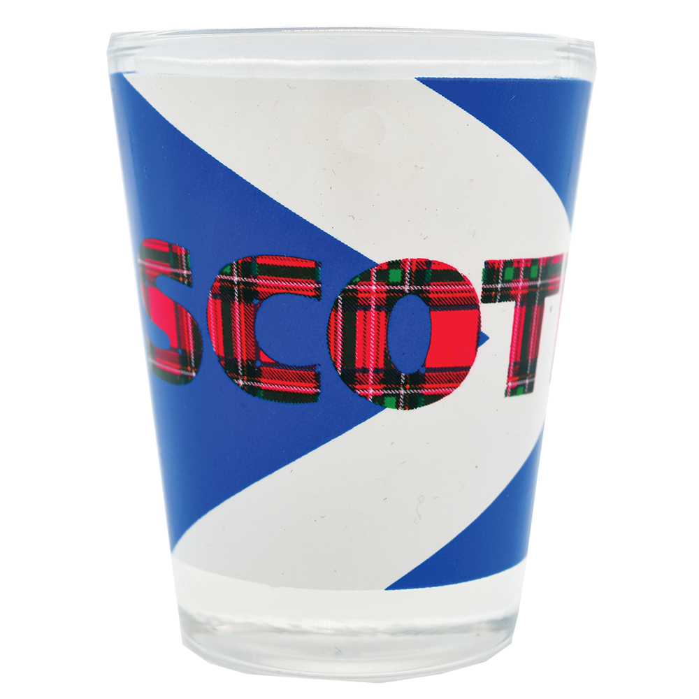 Saltire Scotland Shotglass