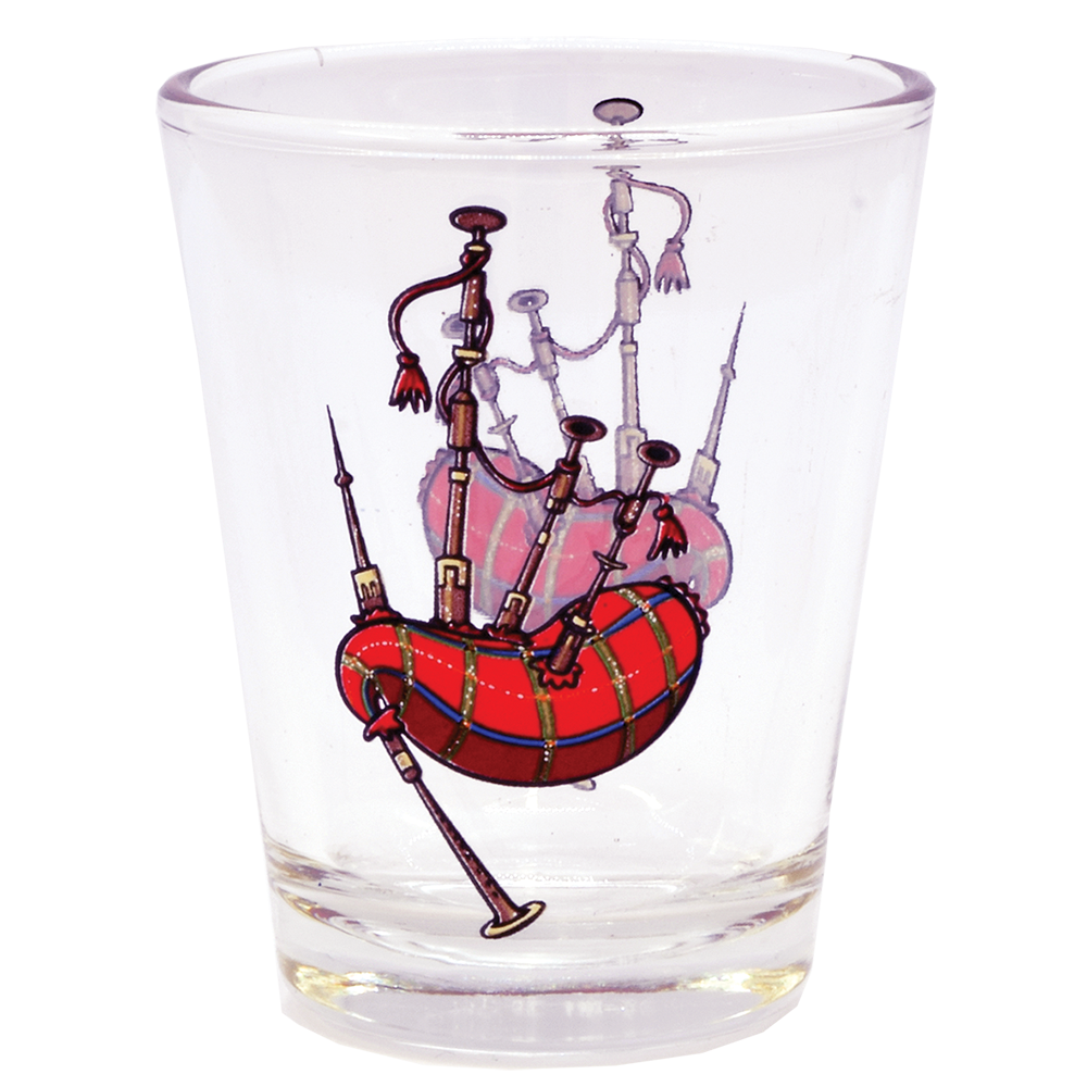 Bagpipe Shotglass