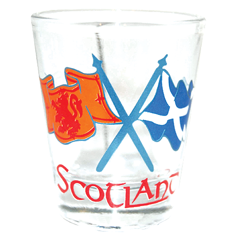 Crossflags Shotglass