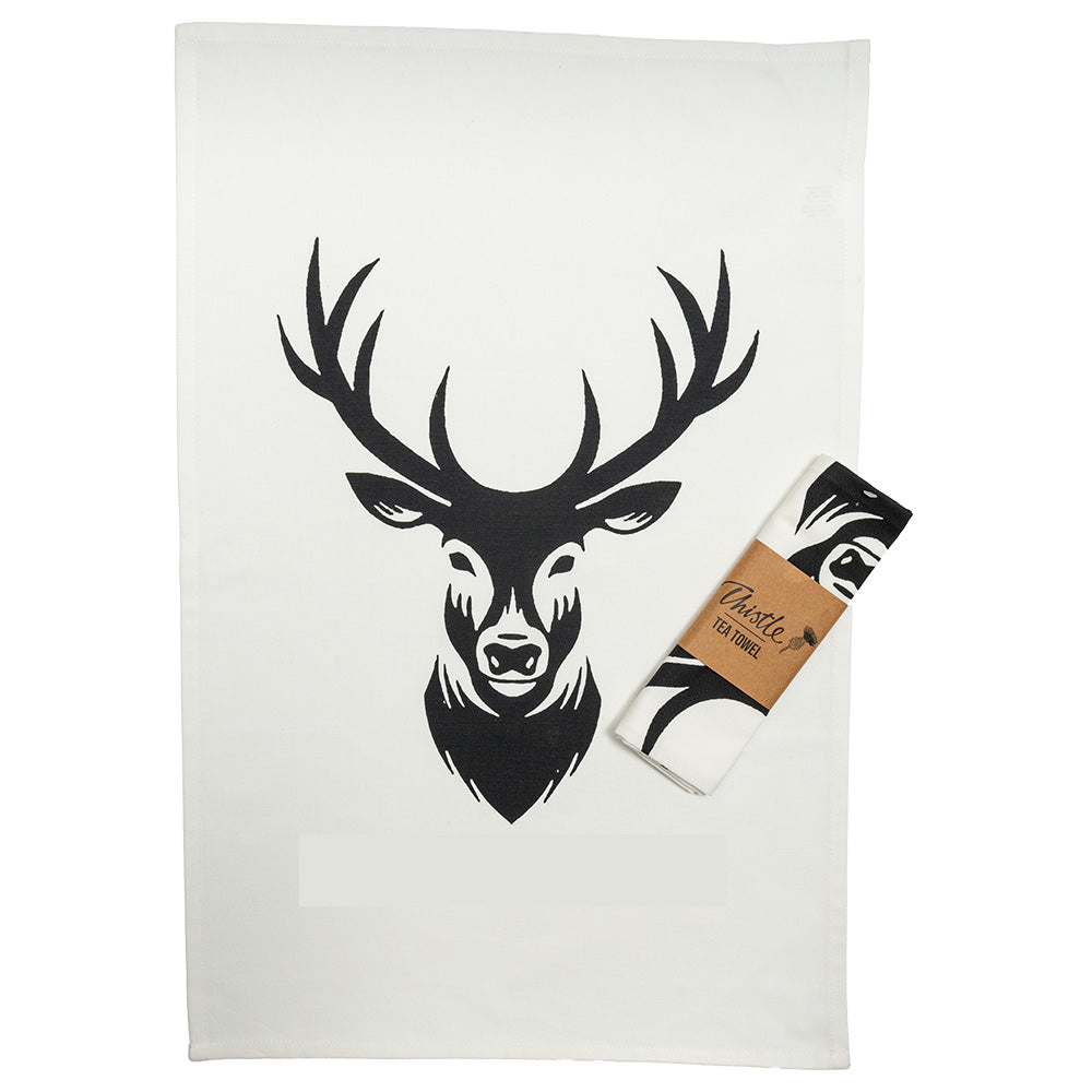 Stag Tea Towel