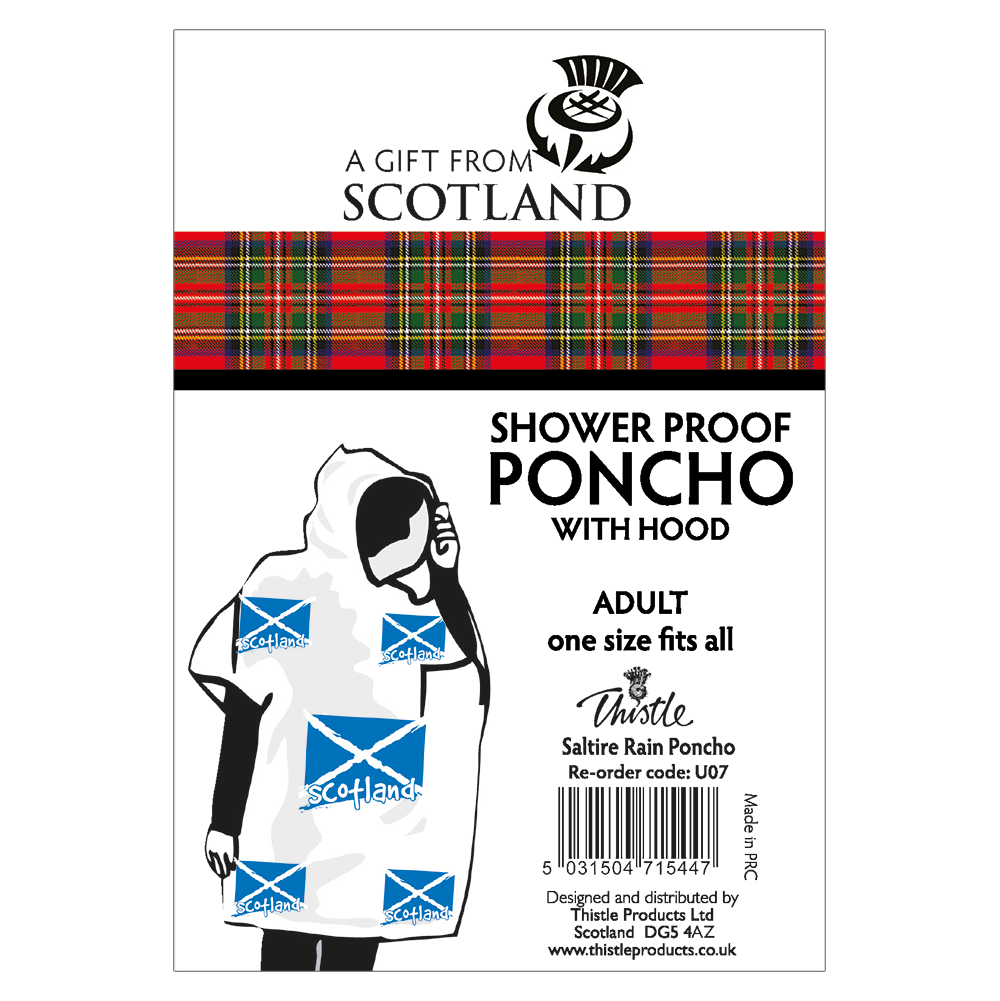 Saltire Rain Ponchos