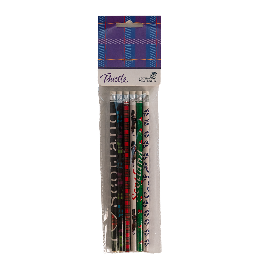 6pk Scotland Pencils