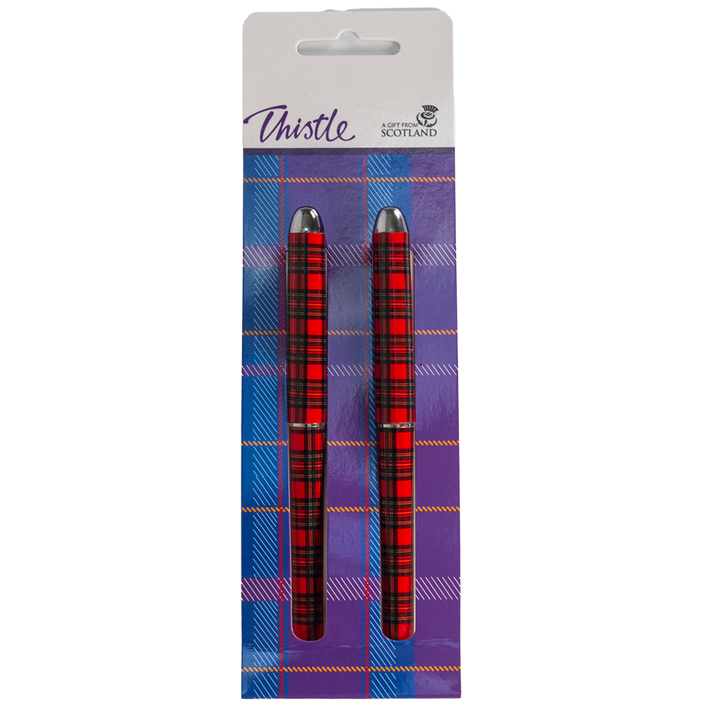 Tartan Pen - Twin Pack