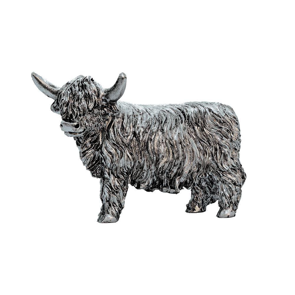 Silver Coo Figurine - 8cm