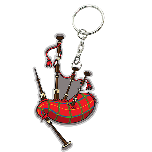 Bagpipe Keyring