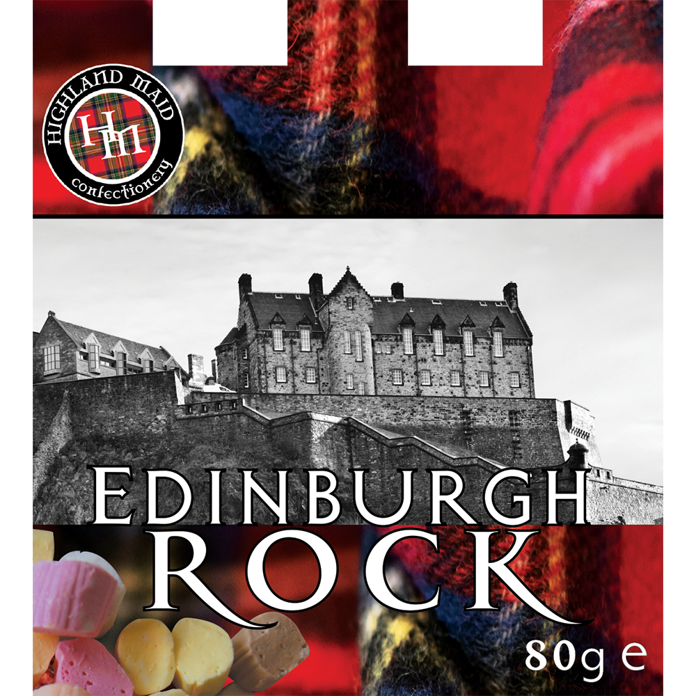 Traditional Edinburgh Castle Rock 80g