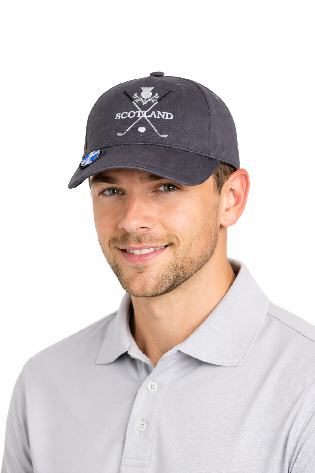 Golf Baseball Cap - Grey