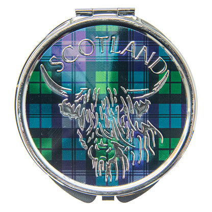 Highland Coo Compact Mirror