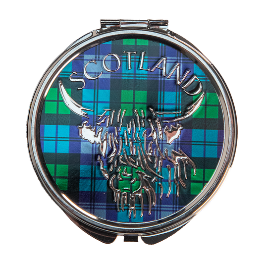 Highland Coo Compact Mirror