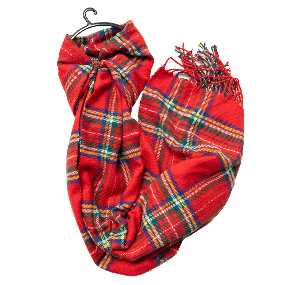Red Tartan Scarf