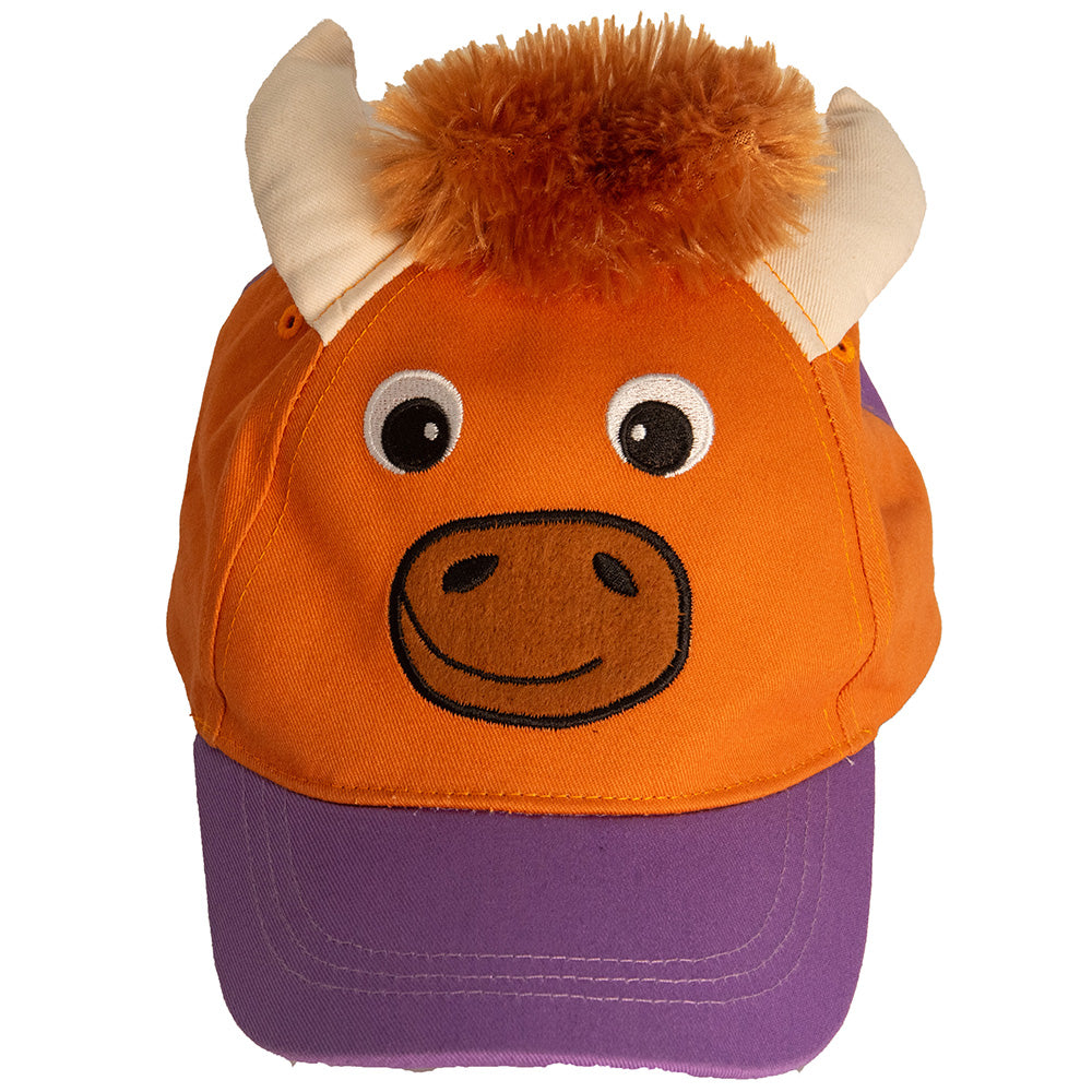 Highland Cow Kids Cap