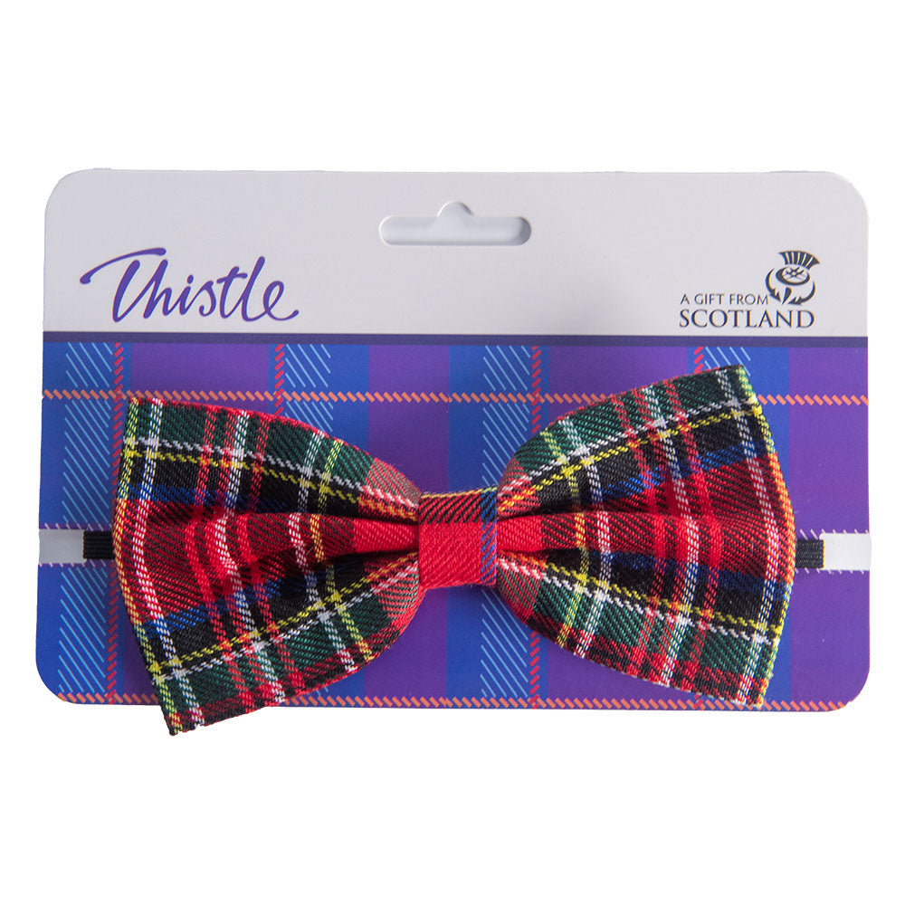 Royal Stewart Tartan Bow Tie with Elastic