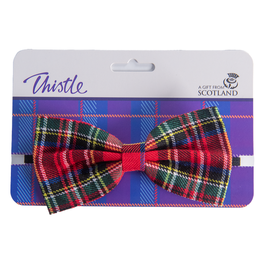 Royal Stewart Tartan Bow Tie with Elastic