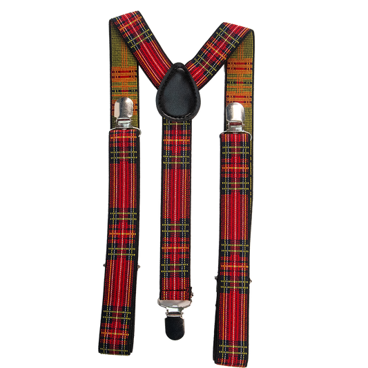 Royal Stewart Tartan Braces