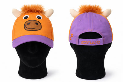 Highland Cow Kids Cap