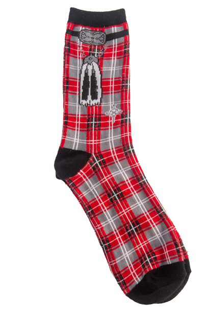 Red Tartan Boxers and Socks Set