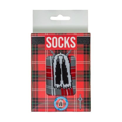 Tartan Kilt Socks - Red