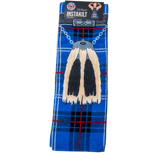 Blue Kilt Towel 30" x 60" - 100% cotton