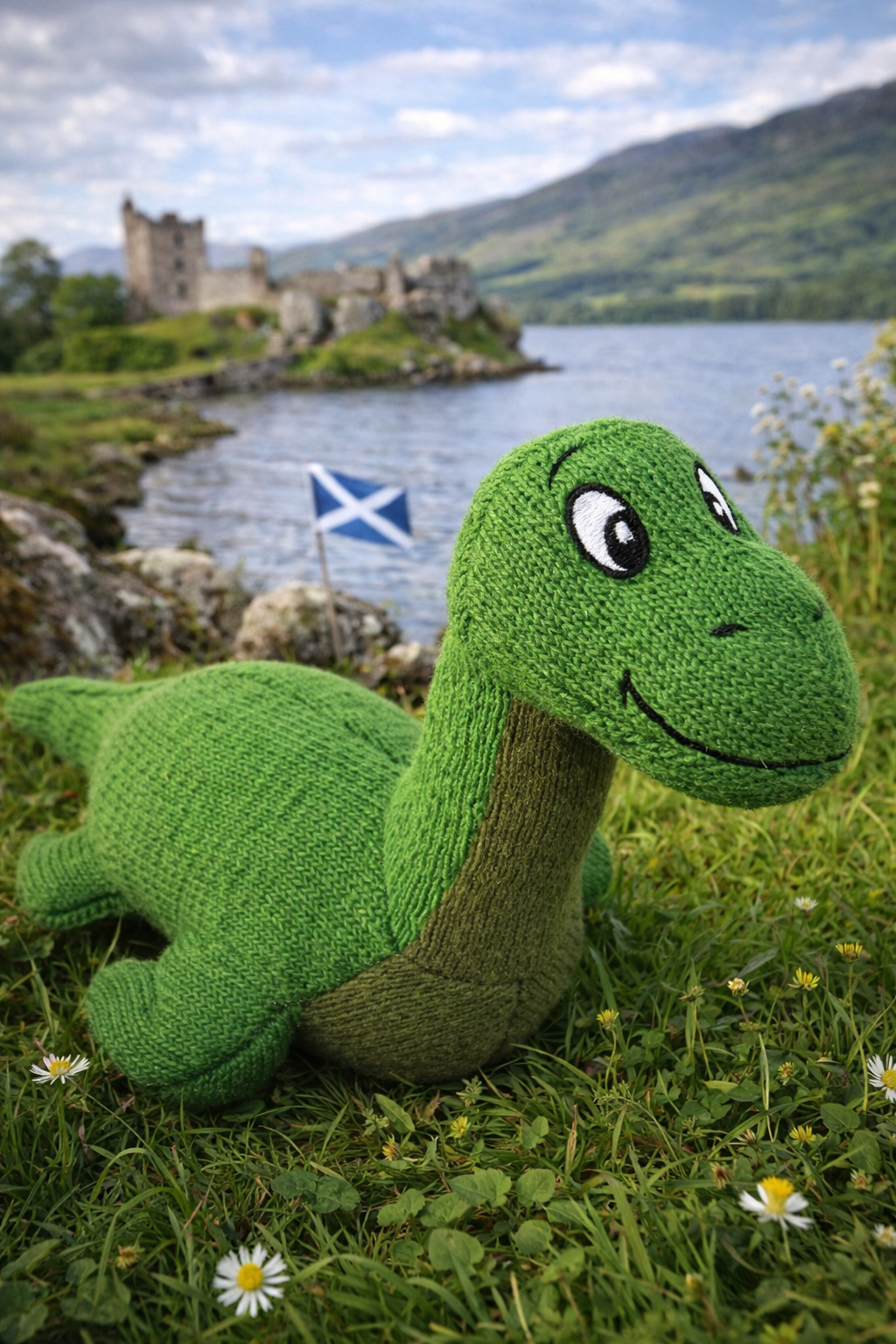 Knitted Nessie