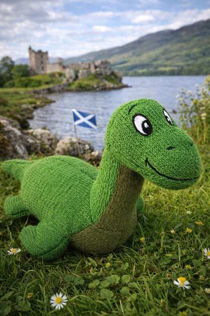 Knitted Nessie