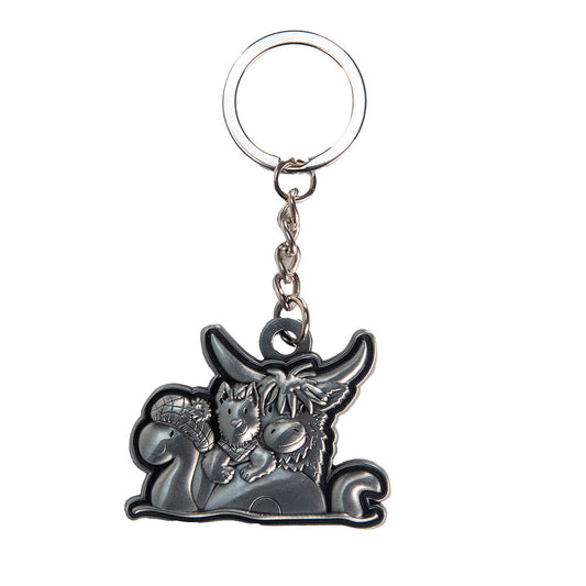 Trio Character Keyring