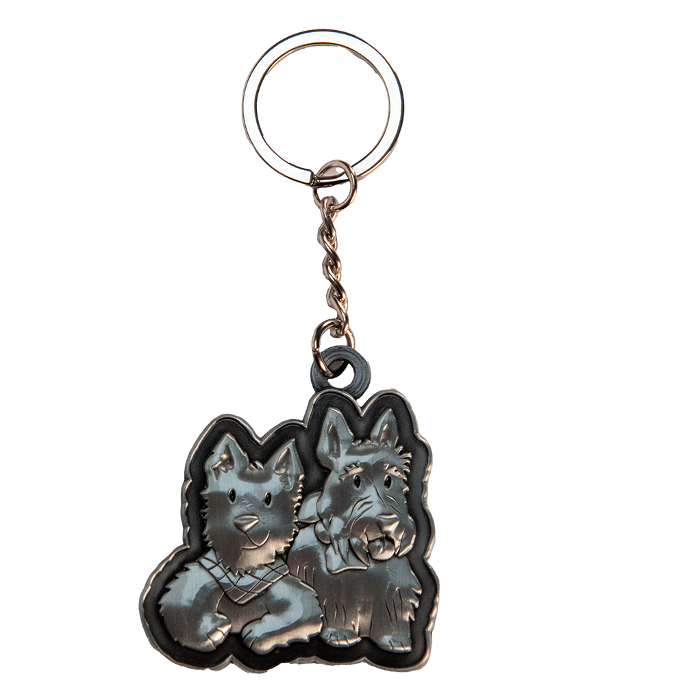 Westies Keyring