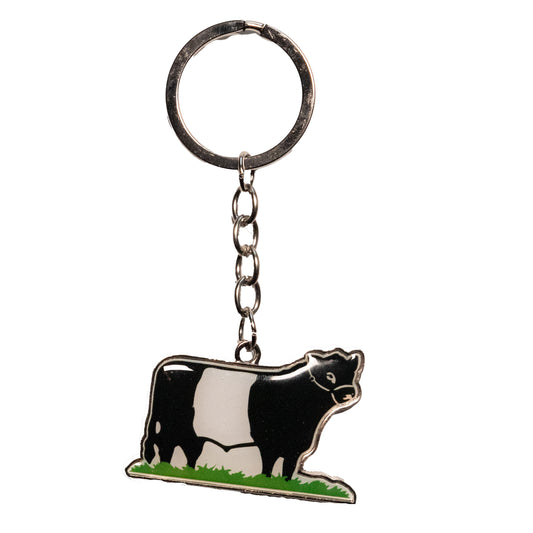 Belted Galloway Keyring