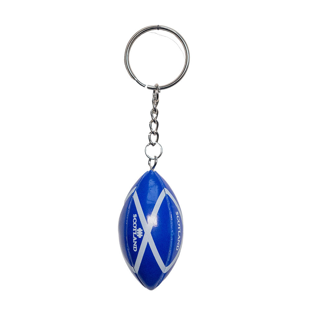 Soft Rugby Ball Keyring