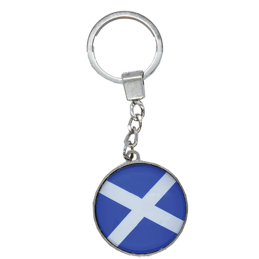 Saltire Keyring