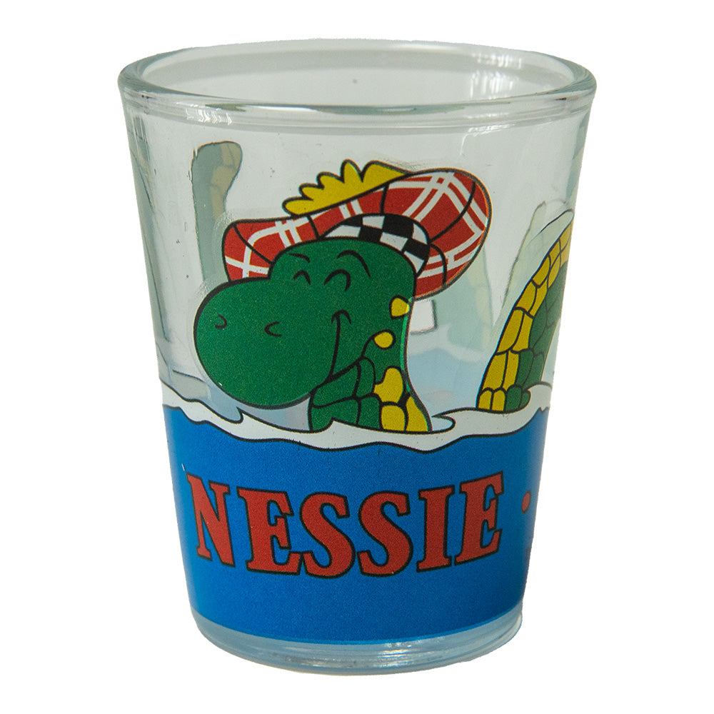 Nessie Scotland Shotglass