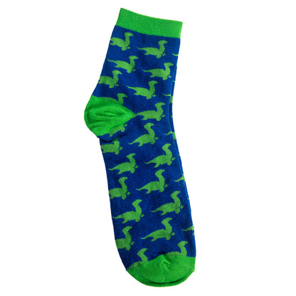 Loch Ness Monster 'Nessie' Socks - Size 6-11