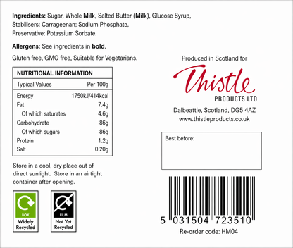 Scottish Skyline - Butter Tablet 135g