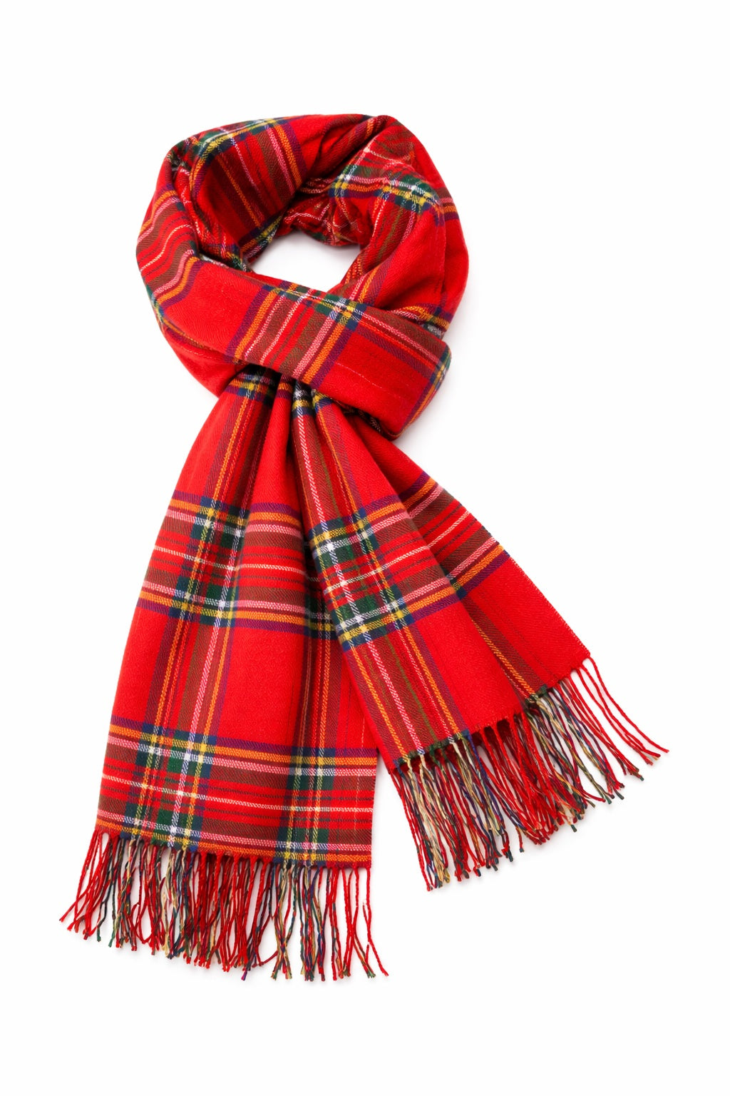 Red Tartan Scarf
