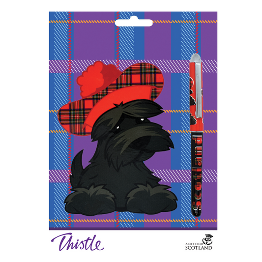 Scottie Dog Notebook + Pen Set