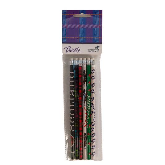 6pk Scotland Pencils